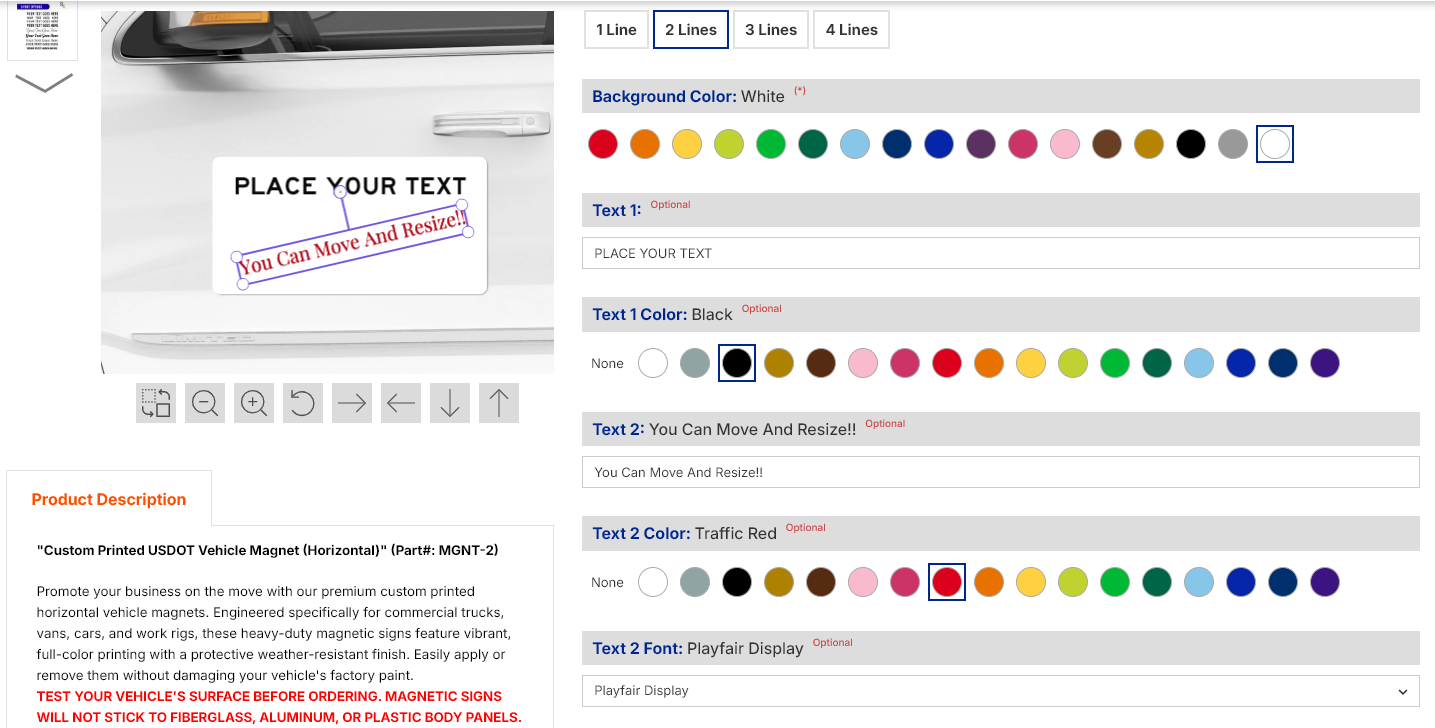 Text & Font Controls