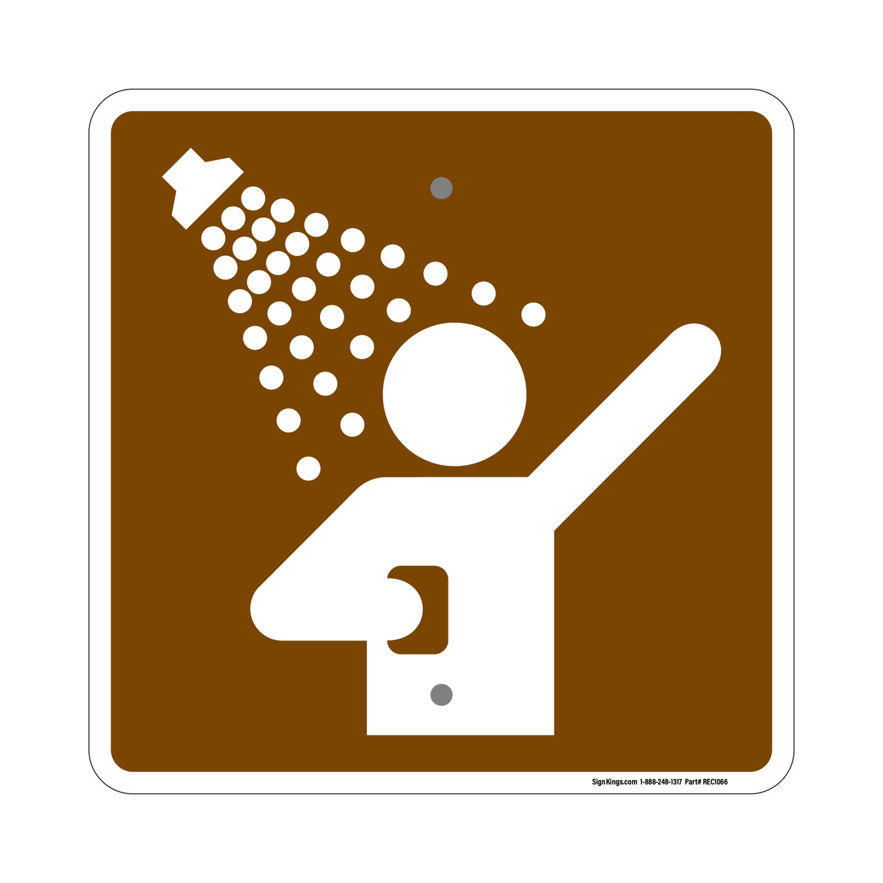 Js106 Shower Sign Showers Sign,