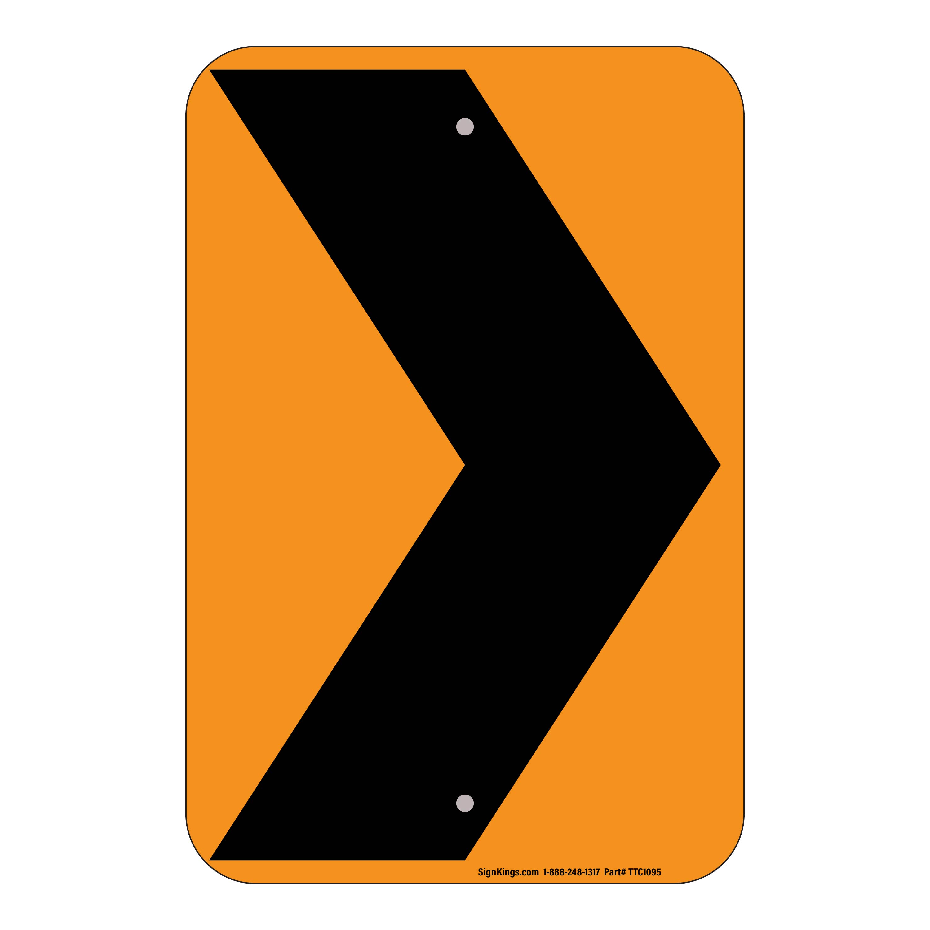 Warning Sign Right Sharp Corner Sharp Right Curve Warning,
