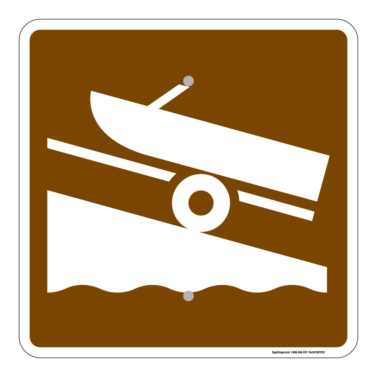 Dock Ramp Sign Boat Ramp Sign,