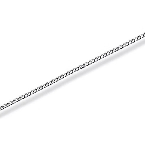 Argentium Chain, 1.75mm Dia-Cut Curb by cm