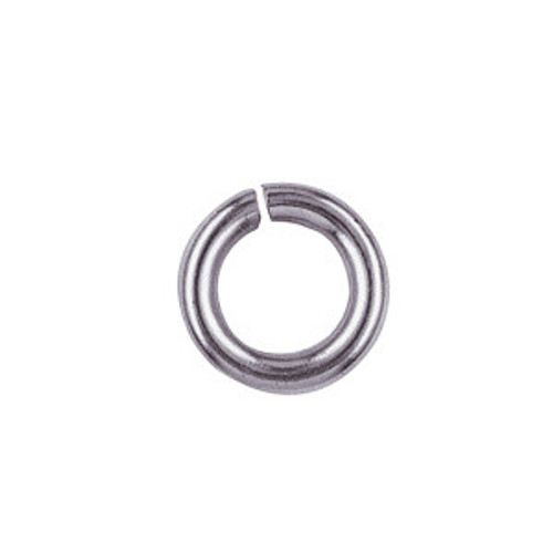 Stainless Steel Heavy Jump Ring   5mm, 1mm wire