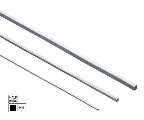 Argentium Silver Wire, Square, Dead-Soft, 0.5mm Dia. & LARGER