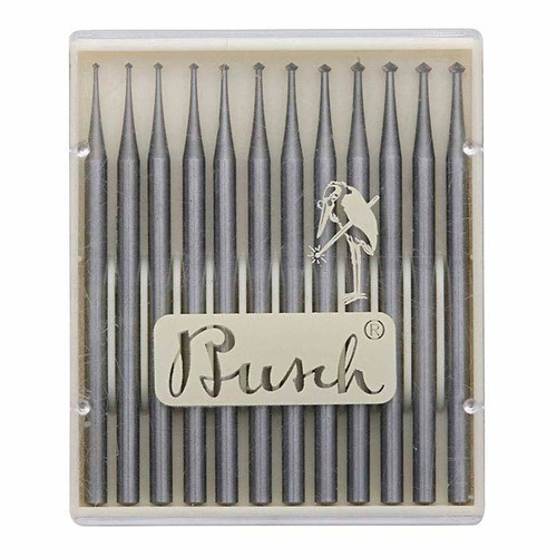Busch Hart 90° T. V. Bur Set 0.7 -1.8mm