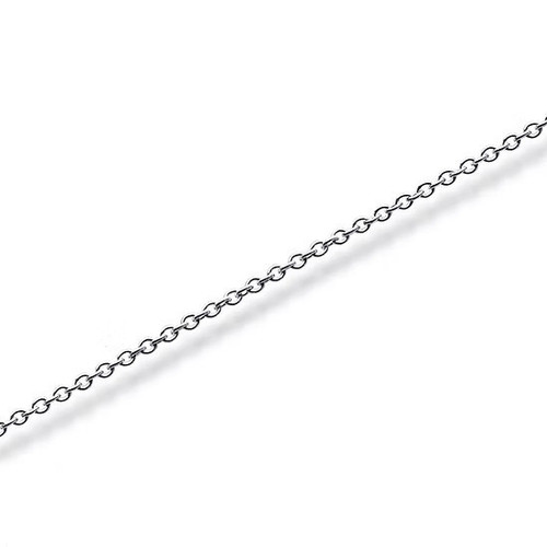 Argentium Chain, 1.9mm Oval Trace with Clasp BACKUP