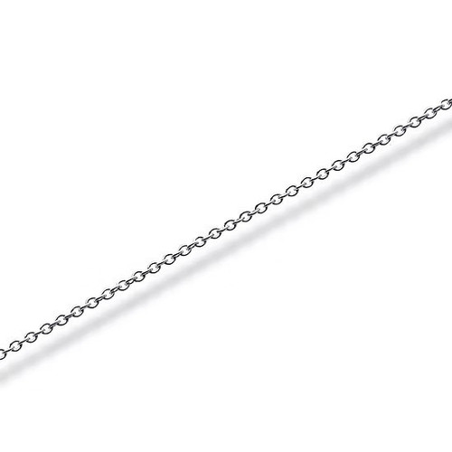 Argentium Chain, 1.6mm Oval Trace with Clasp BACKUP