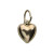 14/20GF Charm, 7mm 3D Puff Heart