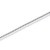 Argentium Chain, 1.75mm Dia-Cut Curb by cm