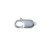 Argentium Silver Parrot Clasp 8mm