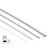 Argentium Silver Wire, 1/2-Round, Dead-Soft, 0.5mm Dia. & Larger
