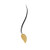 14/20GF Charm, Leaf 10 x 5mm