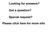 Can I ask a question