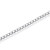 Argentium Chain, 3mm Curb by cm