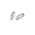 Argentium Silver  15mm Snap Clasp