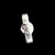 Argentium Silver  15mm Snap Clasp