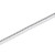 Argentium Chain, 1.75mm Dia-Cut Curb