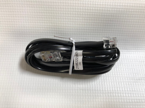 CABLE CASH DRW DUAL CONTROL 3' BLK