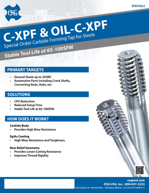 OSG_-_Literature_-_Distributor_Sell_Sheets_-_C-XPF_Special_-_IA