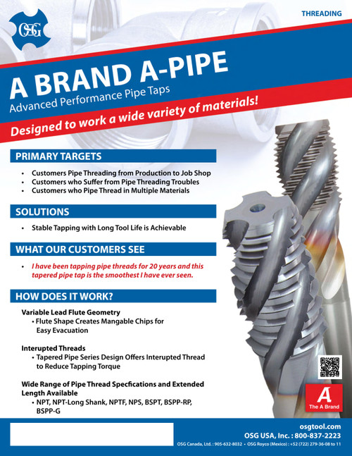 OSG_-_Product_Flyer_-_A_Brand_Distributor_Sell_Sheets_-_A_Brand_-_A-PIPE_-_Vol_2_-_IA