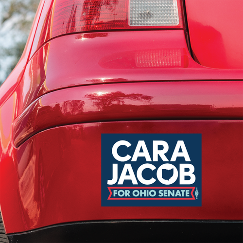 Cara Jacob For Ohio Senate (5.5" x 4" Bumper Magnet)