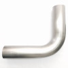 Ticon 2.5” Diameter Titanium 90º Bend 1mm WT: 1.5D / 3.75” CLR, 6.5” Leg / 8” Leg