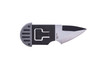 AL MAR KNIVES 1.3" Stinger Keychain Fixed Knife - Grey and Black