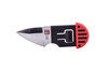 AL MAR KNIVES 1.3" Stinger Keychain Fixed Knife - Red and Black