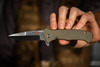 AL MAR KNIVES 3.6" S.E.R.E 2020 OD Green Folding Knife