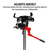 [PN: 7796] SUNEX Tools 1/2 Ton Air and Hydraulic Telescopic Transmission Jack