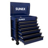 [PN: 8056FDBLRADDAN] BLUE Rad Dan Manga Designed Black Premium Full 6 Drawer Service Cart