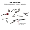 [PN: 9729] SUNEX Tools 208 Pc. 1/4" Dr. Master Bit Set