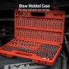 [PN: 9729] SUNEX Tools 208 Pc. 1/4" Dr. Master Bit Set