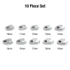 [PN: 9710M] SUNEX Tools 10 Pc. 3/8" Dr. Metric Crowfoot Wrench Set