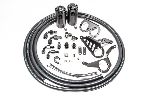 PN: 20-038] Radium Dual Catch Can Kit, MK4 Supra, Fluid Lock - RAD