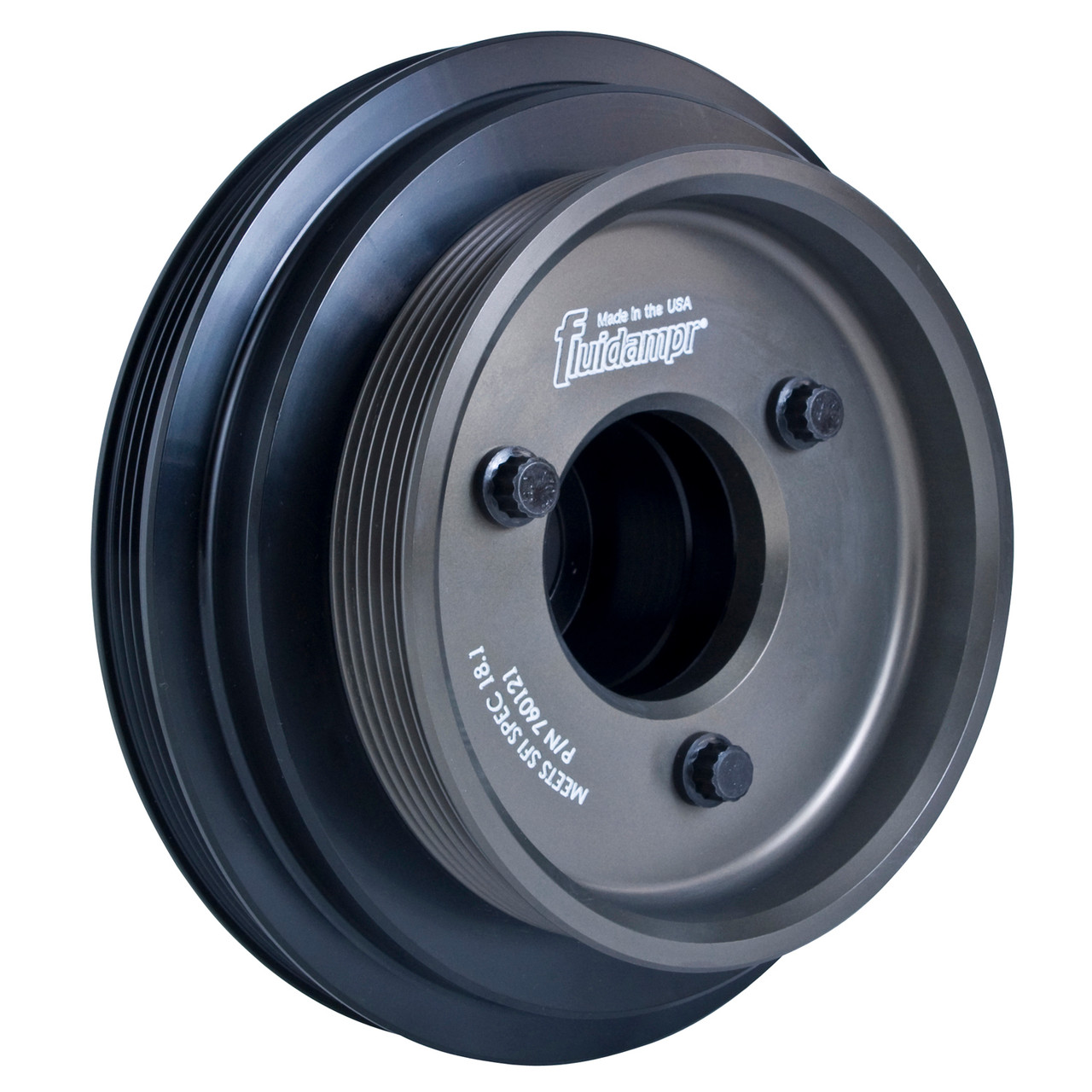 Fluidampr Steel Internally Balanced Damper Chevy LS3/L99/Camaro w/ Stock Pulley main image 1