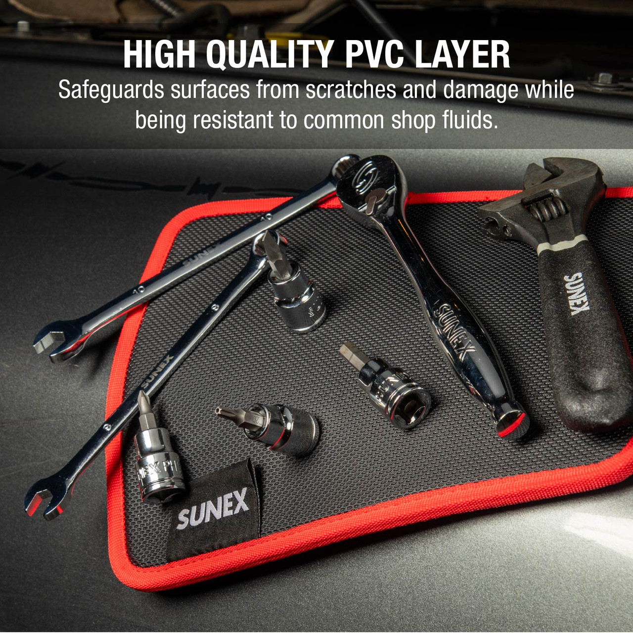 サムスピ　マグネット PN: SXMAGMAT] SUNEX Tools Flexible Magnetic Mat, 8