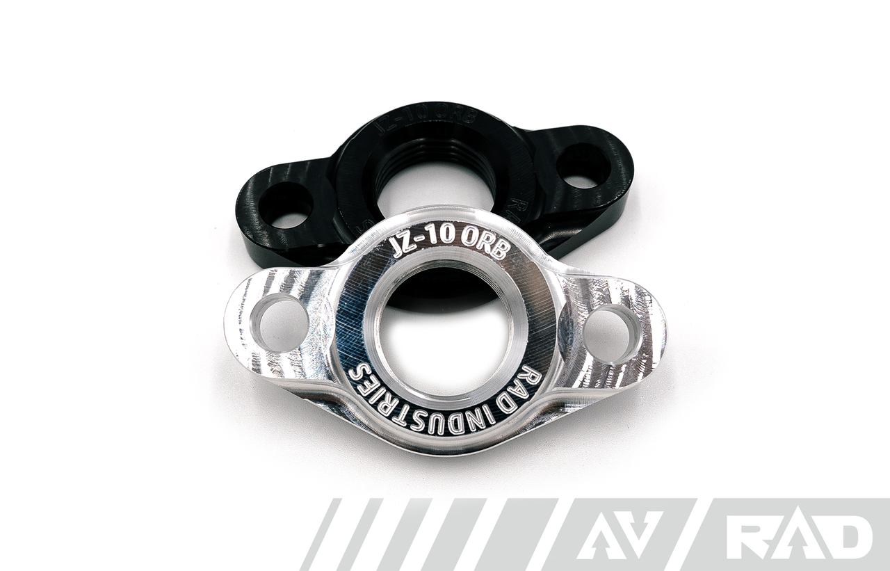 RAD Industries Turbo Oil Drain Flange w/-10 Female Fitting