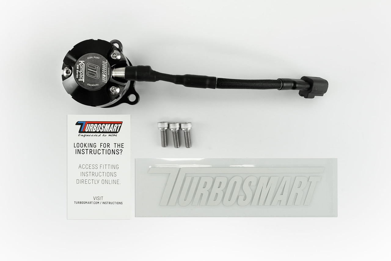 PN: TS-0223-1068] Turbosmart BOV Kompact EM Dual Port VR24 Subaru