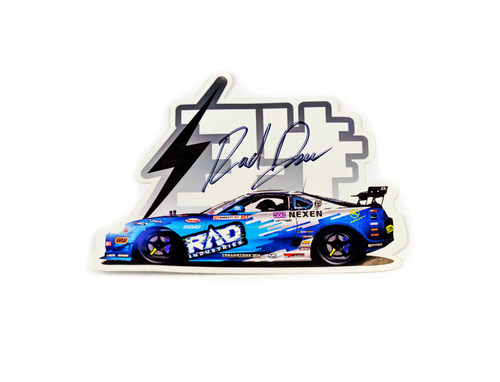 AUTOGRAPHED 2019 LIVERY STICKER