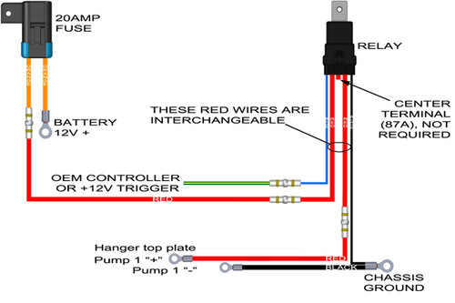 [PN: 17-0031] Radium DIY Fuel Pump Wiring Kit