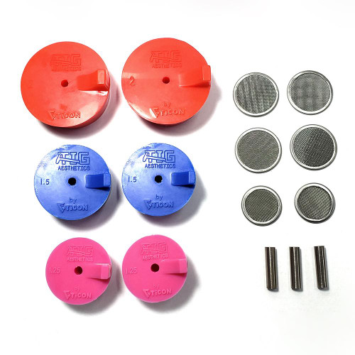 Ticon Silicone Purge Plugs (Turbo Manifold Kit) - Tig Aesthetics