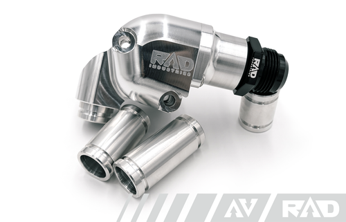 Rad Engine Components RAD Industries GTE Billet Upper Water Neck - RAD Industries Parts Store