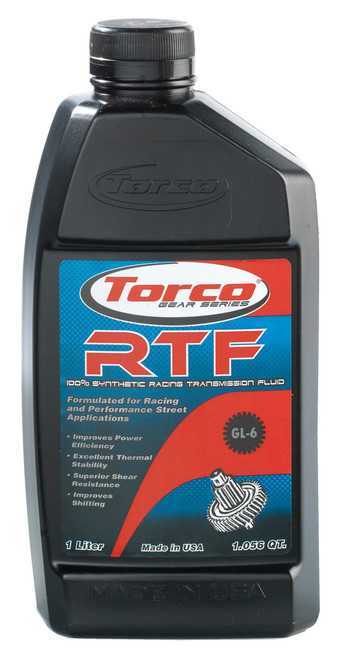 [PN: A220015] Torco RTF Racing Transmission Fluid (100% Synthetic)