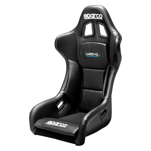 PN: spa008009RNR] Sparco Seat Grid QRT, Black