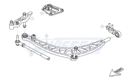 [PN: WF030_36] Wisefab BMW E30/E36 Hybrid Lock Kit (1983-1993)