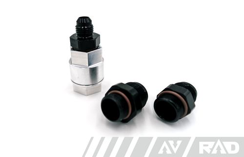 RAD Industries AN Adapter for JZ Rear Coolant Exit