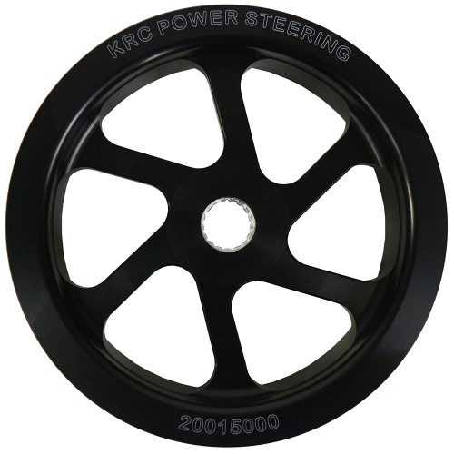 [PN: 20015000] KRC Power Steering 4.2" 6-Rib Serpentine Aluminum Pulley