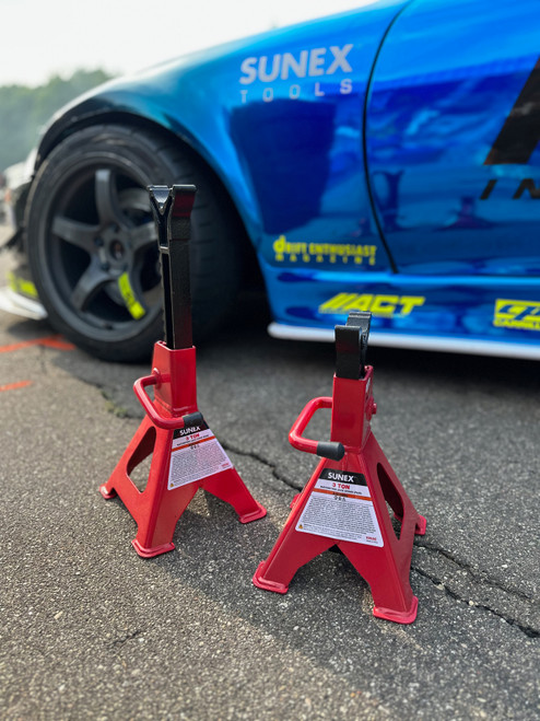[PN: 1003C] SUNEX Tools 3 Ton Jack Stand (Pair)