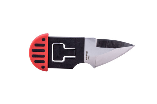 AL MAR KNIVES 1.3" Stinger Keychain Fixed Knife - Red and Black