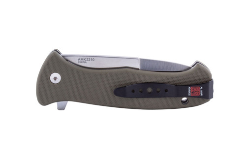 AL MAR KNIVES 3.6" S.E.R.E 2020 OD Green Folding Knife AL MAR KNIVES 3.6" S.E.R.E 2020 OD Green Folding Knife